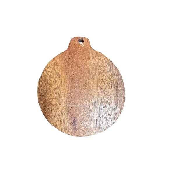 Wise Men Still Seek Him Wooden Ornament With Engraved Nativity Scene - Picture 2 of 4